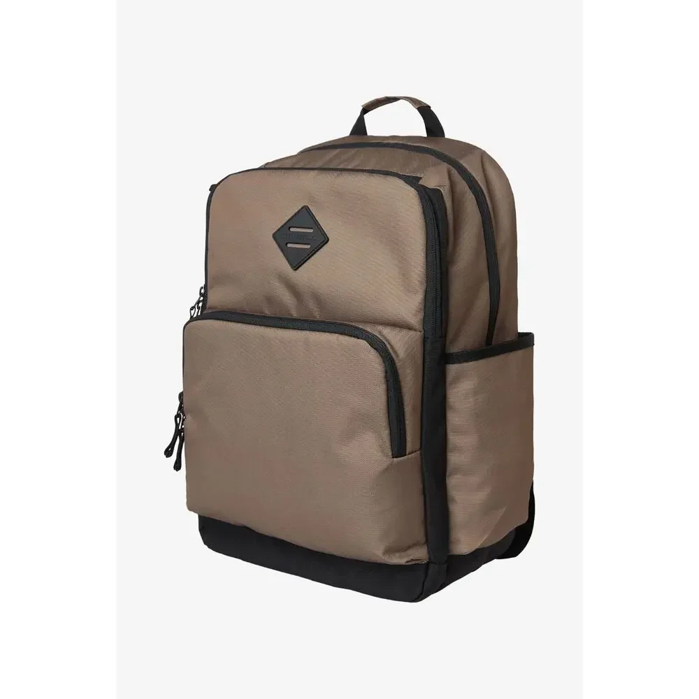 O'NEILL NWT $60 School Bag 28L in Dark Khaki Backpack Laptop Case